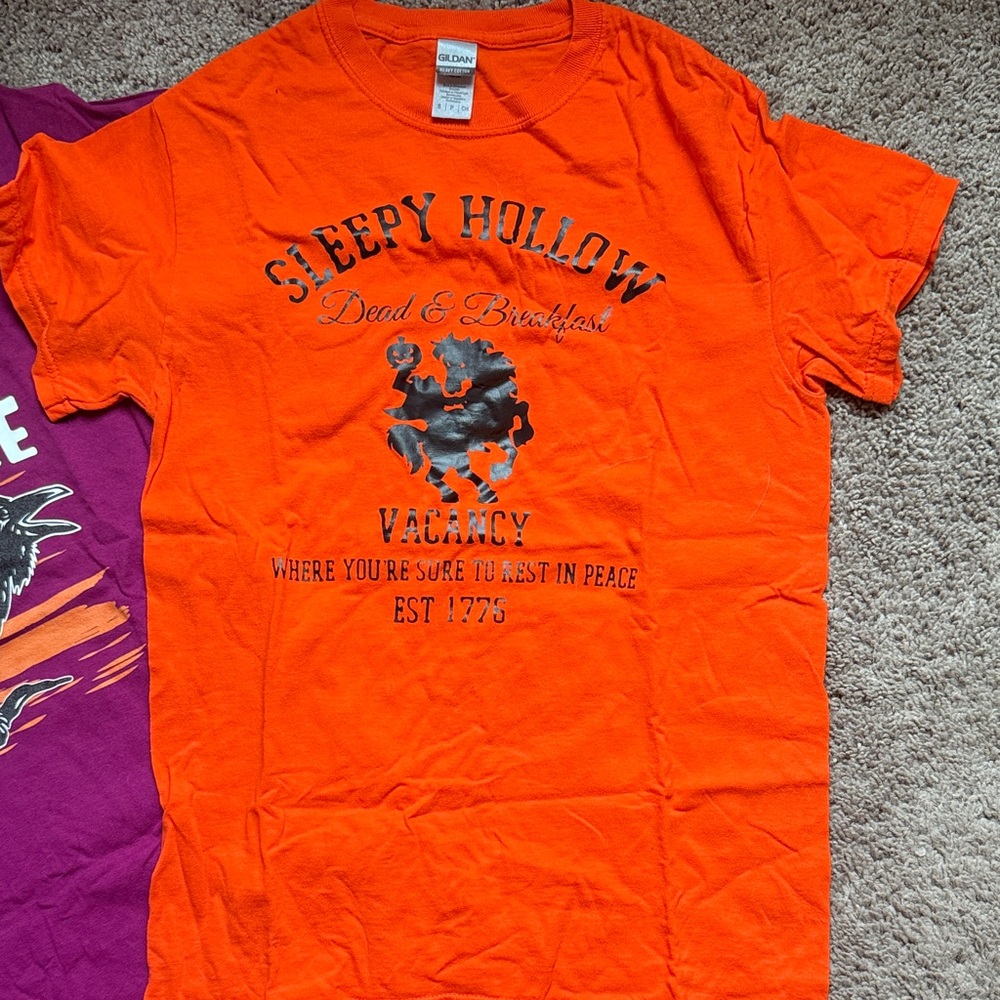 Gildan Sleepy Hollow Orange Tee